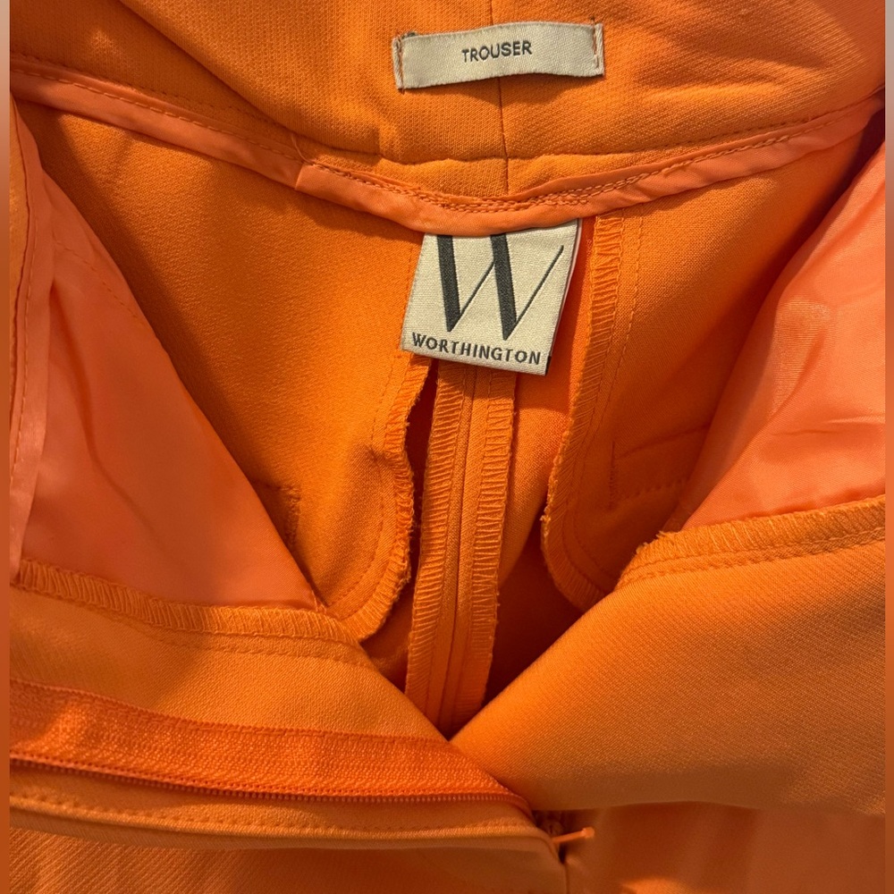 Worthington Orange Women's Pants - Picture 3 of 4
